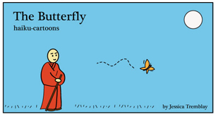 the butterfly haiku cartoons